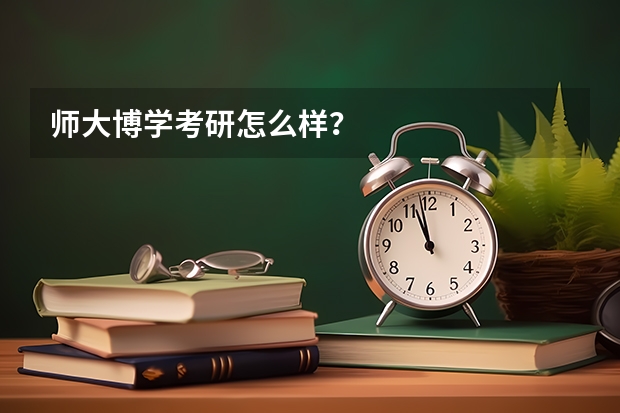 师大博学考研怎么样？
