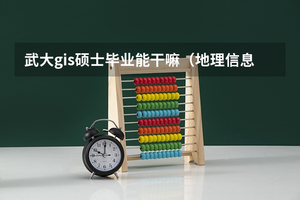 武大gis硕士毕业能干嘛（地理信息系统专业的就业方向）