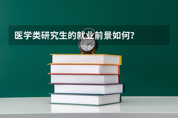 医学类研究生的就业前景如何？
