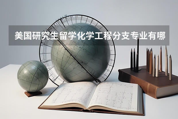 美国研究生留学化学工程分支专业有哪些