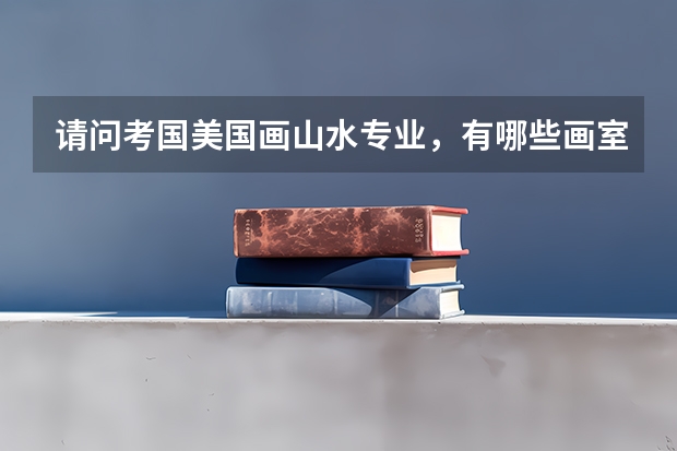 请问考国美国画山水专业，有哪些画室有国画山水考前强化班？最好的是哪个？谢谢啦