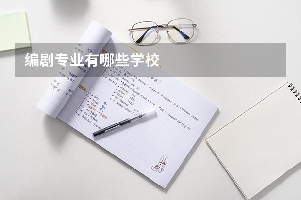 编剧专业有哪些学校