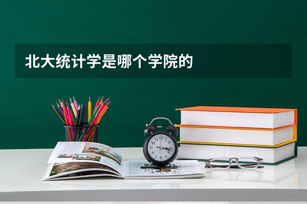 北大统计学是哪个学院的