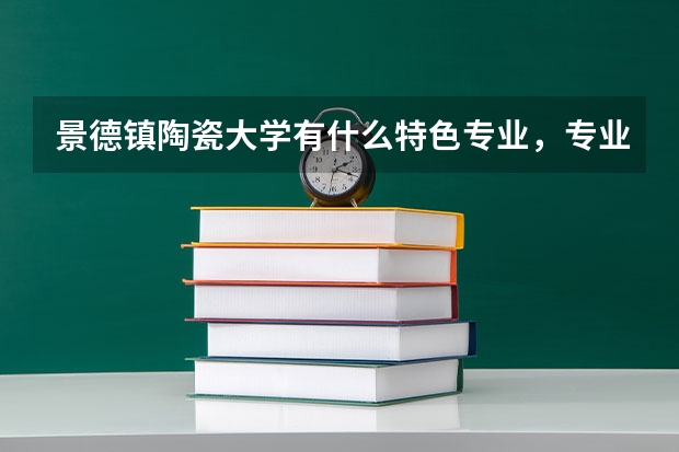 景德镇陶瓷大学有什么特色专业，专业排名如何