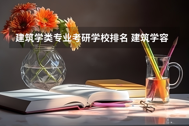 建筑学类专业考研学校排名 建筑学容易考研的学校
